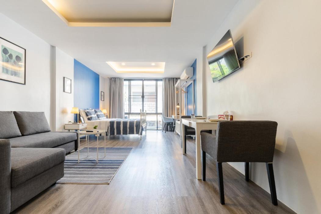 Cozy Studio 1 In Sathorn, Bts Saint Louis Банкок Екстериор снимка